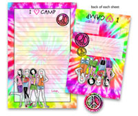 Bonnie Marcus Collection - Camp Seal-N-Send Stationery (Friends Forever) (FFCSS)